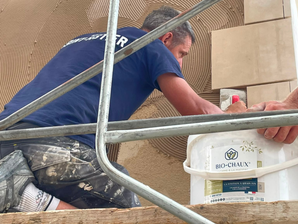 Restauration des façades du château de Belleville